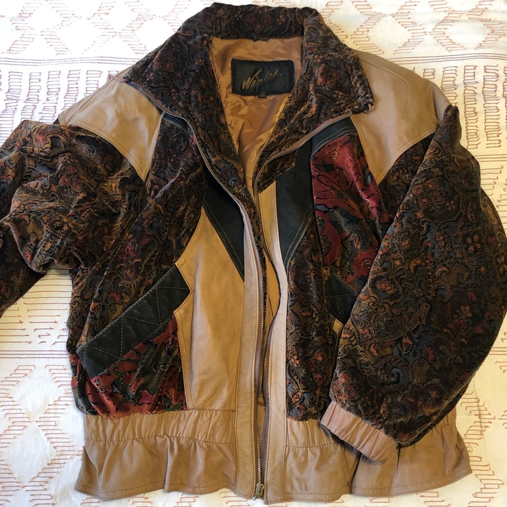 leather coat